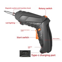 Petit tournevis électrique 48 en 1 rechargeable pour la maison Ensemble de petites perceuses électriques rechargeables sans fil