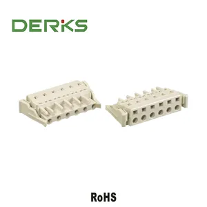 마운트 터미널 블록 와이어 투 보드 커넥터 smd 터미널 블록에 대한 Derks YC741-750-NP PCB 커넥터 단자