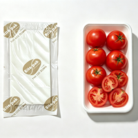 En stock, expédition rapide : Tampons absorbants jetables pour viande, tampons SAP de qualité alimentaire pour l'emballage des fruits de mer, des fruits et des produits frais