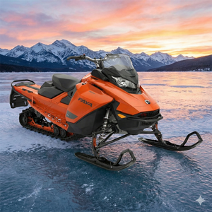 สโนว์โมบิลแก๊สกำลังสูง 300 ซีซี สำหรับหิมะหนา ขับเคลื่อนบนภูเขา สำหรับผู้ใหญ่ กีฬาฤดูหนาว - Product Image 4