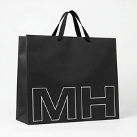 Sac cadeau en papier recyclé de luxe de qualité supérieure avec cordon de serrage, épaisseur 3 mm, impression numérique, emballage de haute qualité pour la vente au détail