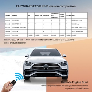 EASYGUARD Fit for 09-14 E Class W212/11-15 SLK R172 Plug Play <b>Car</b> Alarm System Passive Keyless Entry - Product Image 5