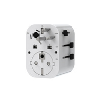 Nouvelle arrivée broche mise à la terre chargeur rapide terre mise à la terre adaptateur de voyage adaptateur UKCA prise de courant électrique