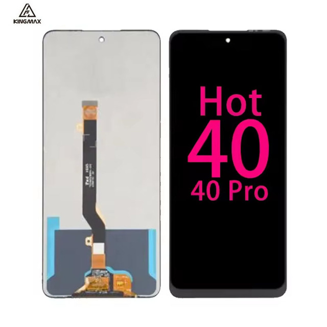 6.78 Inch Original Curved Amoled Screen for Infinix Hot 40 Pro X6837 LCD Display Touch Screen Replacement Digitizer Assembly