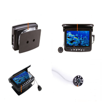 4.3 "Fish Finder 1000TVL HD caméra de pêche sous-marine étanche avec 130 Angle de caméra utilisé pour la pêche sous-marine