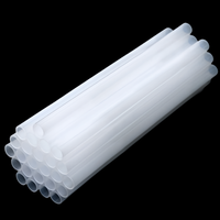 Usine produit des pailles Tubes en plastique creux Matériel PP ou LDPE 24 pièces Usine produit des pailles Tasse thermos Paille réutilisable