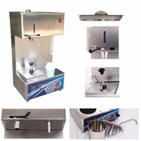 Commerciële McFlurry-machine - RVS ijs- en milkshakemaker met opties voor noten, fruit, water en chocolade. Nieuwe, hoge productiviteit.