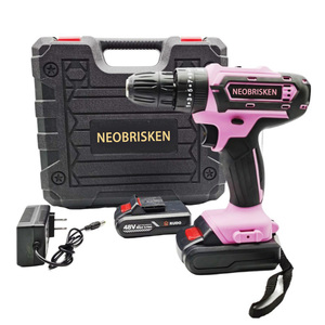 NEOBRISKEN Portable Multifunctional 21V Rechargeable Dual Speed Lithium Battery <b>Screwdriver</b> <b>Set</b> Cordless Drill N151 Portable - Product Image 2