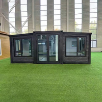 Maison conteneur extensible de 20 pieds, type villa, au design moderne, avec fonctionnalité respirante et service personnalisé