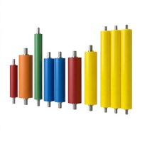 Rouleau en caoutchouc silicone WEIWANG WW030 pour impression par transfert thermique, rouleau haute température pour laminage, emballage, découpe, moulage