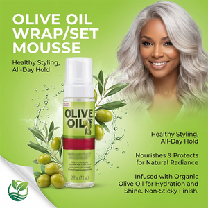 Mousse coiffante unisexe en gros, contrôle du sébum, hypoallergénique, anti-frisottis, fixation forte pour cheveux normaux - Product Image 4