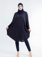 Maillot de bain Burkini musulman, vêtements de bain modestes pour femmes islamiques, grande taille M-6XL, maillot de bain musulman avec hijab