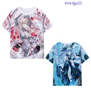 31 estilos dibujos animados leche seda Material <span class=keywords><strong>Fate</strong></span> <span class=keywords><strong>Stay</strong></span> <span class=keywords><strong>Night</strong></span> Saber Unisex mujer camiseta Anime hombres camisas para niños niñas - Product Image 5