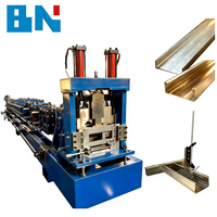 100% automatique haute vitesse 100 m/Min cloison sèche CU canal faisant la Machine 100% automatique profil de plafond matériau de Construction