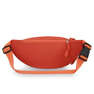 Outdoor Sports Waist Bag Travel Crossbody Shoulder Bag <b>Large</b> Capacity Plain Nylon Waist Bum Fanny Pack for Women Men - Product Image 2