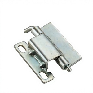 RAXHP Bisagra de puerta pivotante con resorte de acero inoxidable 304 estilo industrial, con bloqueo extraíble y oculto, accesorios para ventanas - Product Image 2
