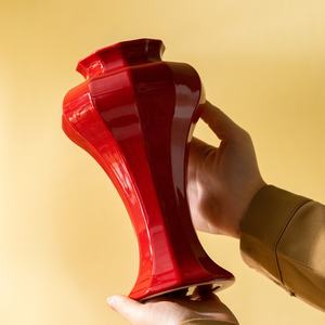 Jarrón de Cerámica Francés de Primera Calidad para <span class=keywords><strong>Flores</strong></span> Secas/Hidropónicas, Elegante Centro de Mesa Decorativo para la Entrada de la Sala de Estar - Product Image 4