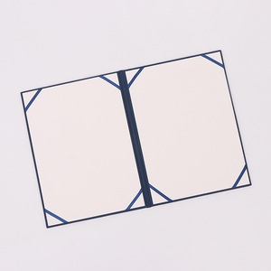 Matte vàng dập Sáng Tạo Giải thưởng bìa cứng giấy chứng nhận PP hộp tập tin với danh dự Bìa bán buôn nộp hồ sơ sản phẩm - Product Image 5