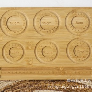 Bandeja de madera con cuentas de 20cm, 19cm, 18cm, 17cm, 16cm, 15cm para pulseras, collares, herramientas de manualidades DIY - Product Image 4