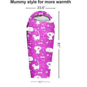 Sleeping Bag Camping Anak 4 Musim Ultra-Ringan dan Ringkas untuk Satu Orang, Model Portable Baru - Product Image 2