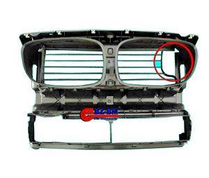 Support de radiateur pour conduits d'air <span class=keywords><strong>BMW</strong></span> F10 F18, d'origine, 51747200824, calandre de voiture - Product Image 5