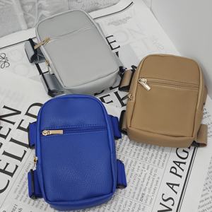 Sac de jambe en PU imperméable de haute qualité avec fermeture éclair, sac de cuisse personnalisé, sac banane à bande élastique réglable - Product Image 5