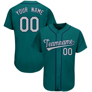 Cárdigan Personalizado Estilo Jersey de Béisbol con Cuello en V, 100% Poliéster, Botones, Nombre del Equipo y Número Impresos, Colores Personalizables, Verano - Product Image 5