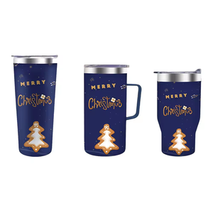 Vaso Térmico <span class=keywords><strong>de</strong></span> Acero Inoxidable 304 <span class=keywords><strong>Feliz</strong></span> <span class=keywords><strong>Navidad</strong></span> con Diseño Navideño Personalizado, <span class=keywords><strong>Taza</strong></span> <span class=keywords><strong>de</strong></span> Café Aislada <span class=keywords><strong>de</strong></span> Doble Pared - Product Image 6