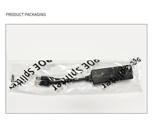 Kích thước nhỏ 10/100Mbps <span class=keywords><strong>PoE</strong></span> splitter 48V đến 12V 1.2A Tiêu chuẩn điện qua ethernet Monitor cho <span class=keywords><strong>IP</strong></span> <span class=keywords><strong>Camera</strong></span> Router AP - Product Image 6