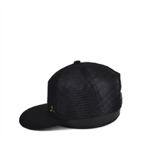 Casquette personnalisée de haute qualité avec logo imprimé, broderie 3D, unisexe, en maille, 5 panneaux, pour sports de plein air, mode décontractée, casquette de camionneur classique