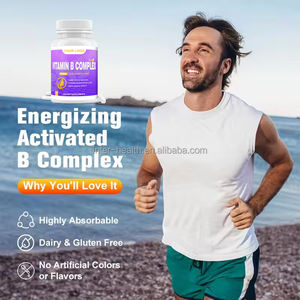 Ausreson Complexe De Vitamines B Suplementos alimenticios saludables Vitamina <span class=keywords><strong>B1</strong></span> B6 B12 Complexe Cápsulas Compuesto Vitamina B <span class=keywords><strong>Complex</strong></span> Cápsulas - Product Image 2