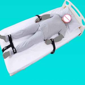 Prise de sangle de retenue magnétron Centre de désintoxication psychiatrique Agitation Lit de fixation au poignet unique résistant aux coupures - Product Image 5