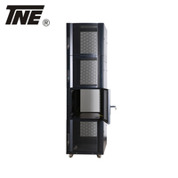 Armoire de serveur en rack 42U à 4 compartiments séparés, certifiée CE/ROHS/ISO9001, protection IP20