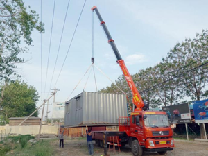 팔핑거 SBC 3.6톤 붐 크레인 25m 리프팅 높이 기어박스 및 펌프 중국산 트럭 크레인 판매 - Product Image 3