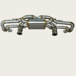 Système d'échappement performant pour <span class=keywords><strong>Audi</strong></span> <span class=keywords><strong>R8</strong></span> V8 4.2L <span class=keywords><strong>2008</strong></span> avec silencieux à soupape de contrôle en acier inoxydable 304 - Product Image 1