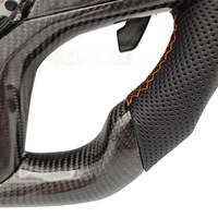Volant en cuir personnalisé avec LED en carbone pour BMW X3 G01 X4 G02 G05 G06 G20 G21 G22 G30 G31 M2 G87 M3 G80 G81 M4 G42 G82 X3M F97