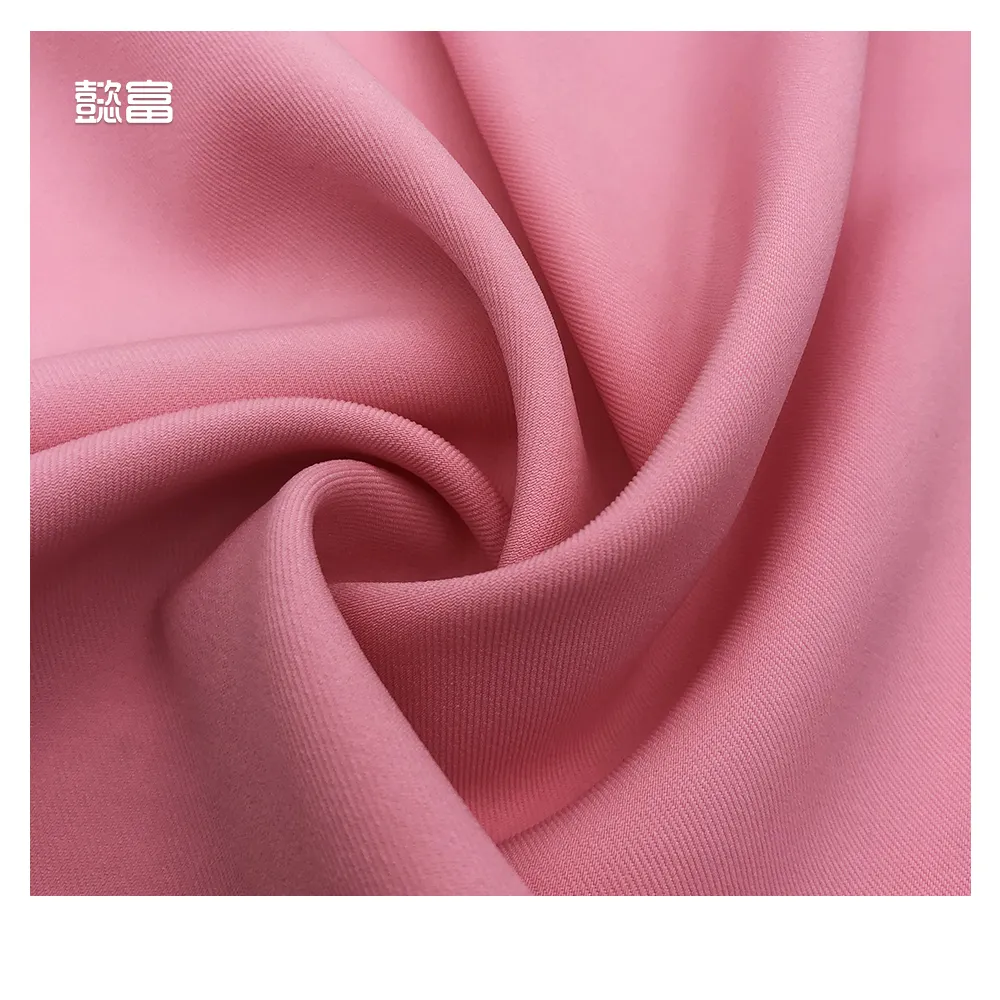Tissu de t-shirt spandex en polyester de poids moyen de conception OEM Tissu tissé en spandex 95% polyester 5%