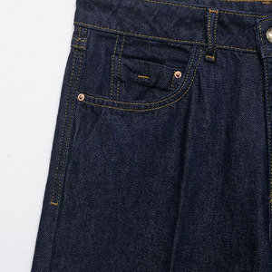 ZATRHMBM Nouveautés 2026 : Shorts en jean longs et élégants pour <span class=keywords><strong>femme</strong></span>, collection Printemps/Automne, style rétro taille haute décontracté - Product Image 3