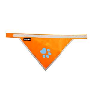 DB Hi Visibility Réfléchissant Blaze Orange Chien Bandana S-Size Accessoire de Sécurité pour Petits Animaux pour la Marche et le Camping - Product Image 1