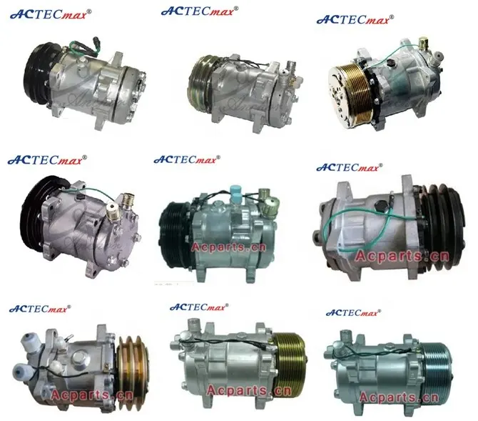 Toutes les séries et qualité OEM Compresseur automatique Compresseur AC Climatisation Compresseur universel