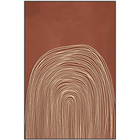 Peinture abstraite encadrée haut de gamme, style moderne, grande peinture murale en porcelaine cristalline pour la décoration du salon