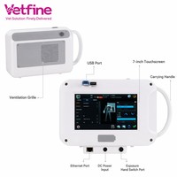 Máquina de Rayos X Clínica Hospitalaria, Detector de Panel Plano DR, Equipo de Radiología, Nueva Máquina de Rayos X Veterinaria Digital Portátil