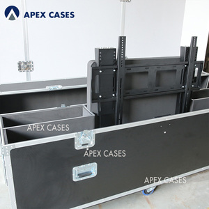 APEX CASES Flight <span class=keywords><strong>Case</strong></span> Personalizzato per Schermo TV Motorizzato 75 85 98 <span class=keywords><strong>100</strong></span> Pollici - Product Image 3