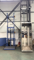 Günstiger Hydraulischer Lastenaufzug Kleiner Heimaufzug für Warentransport Lagernutzung