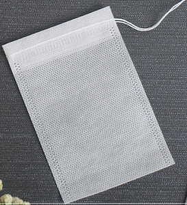 OEM ODM Manufacturer Custom Size Eco-friendly Non-Woven Tea <b>Bag</b> Drawstring Empty Tea Filter <b>Bag</b> Spot Sales - Product Image 2