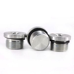 Kunden spezifische Sechskant-Innen sechs kant schraube aus Edelstahl mit flachem Kopf Öl zylinders ch raube Ss304 Innen sechs kant schraube mit Gummis cheibe - Product Image 6