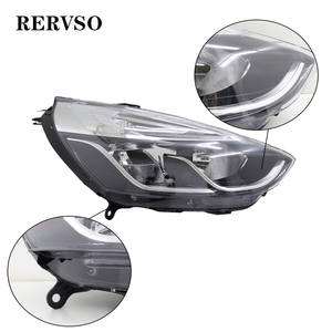 Phare avant chromé de bonne qualité pour <span class=keywords><strong>Renault</strong></span> <span class=keywords><strong>Clio</strong></span> <span class=keywords><strong>4</strong></span> 2014 OEM L 260600373R R 260103317R XF718-010C - Product Image 2