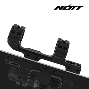 ขาตั้งกล้องแบบชิ้นเดียว NOTT, ความสูง 1.14 นิ้ว, อลูมิเนียมน้ำหนักเบาสำหรับการล่าสัตว์และเลนส์ความแม่นยำสูง, พร้อมระดับน้ำในตัว - Product Image 1
