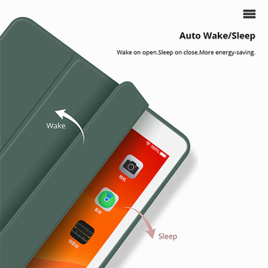 <span class=keywords><strong>Smart</strong></span> <span class=keywords><strong>Folio</strong></span> Stand Tablet Cover Case pour <span class=keywords><strong>iPad</strong></span> <span class=keywords><strong>Pro</strong></span> <span class=keywords><strong>11</strong></span> Air 4 & 5 10.9-Cuir PU Souple - Product Image 4