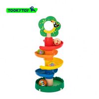 Juego de Pistas de Canicas para Niños, Juego Giratorio, Juguetes Educativos de Aprendizaje